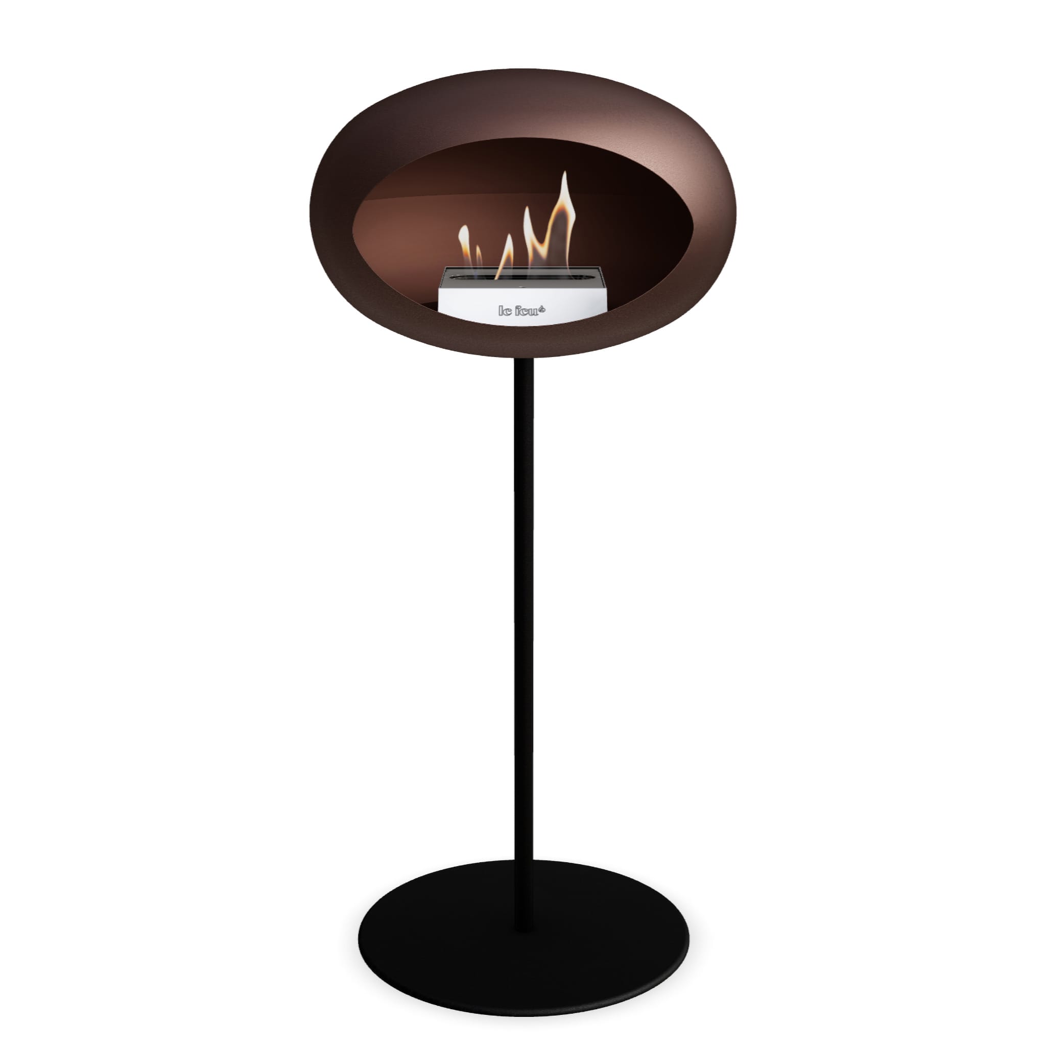Le Feu Steel High Dome - Mocca