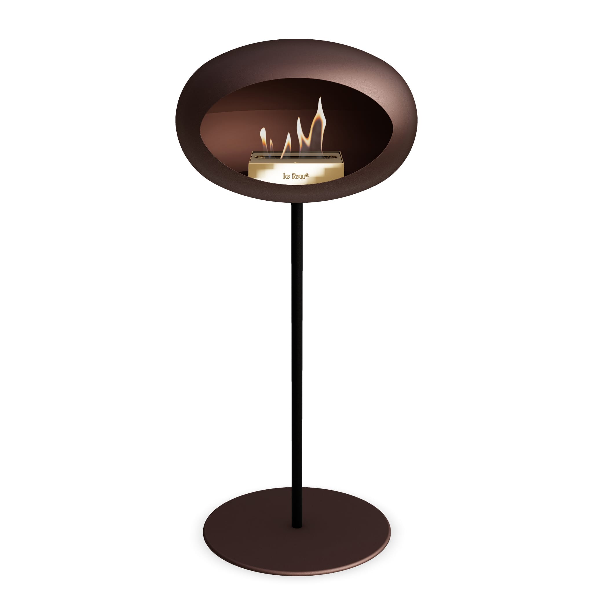 Le Feu Steel High Dome - Mocca