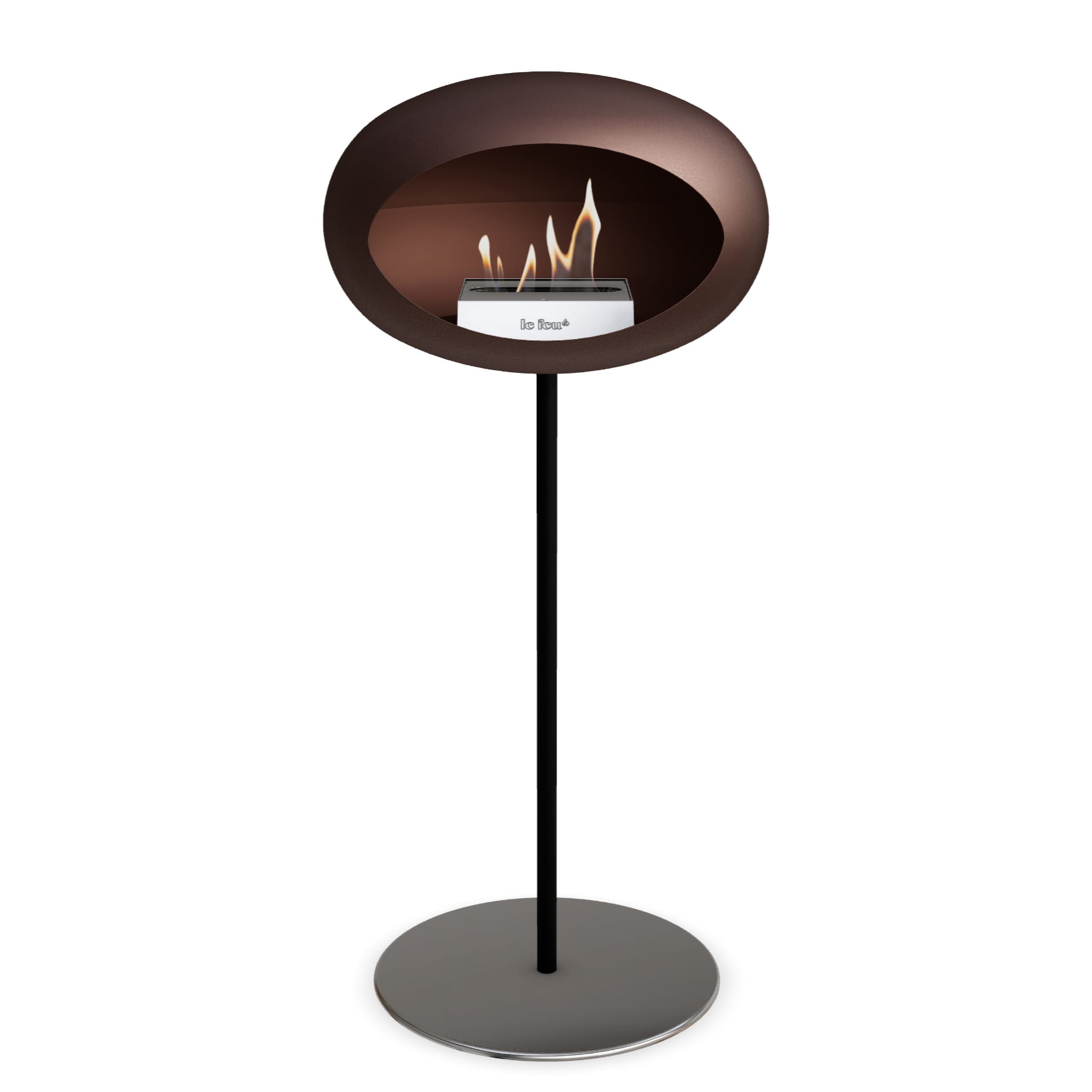 Le Feu Steel High Dome - Mocca