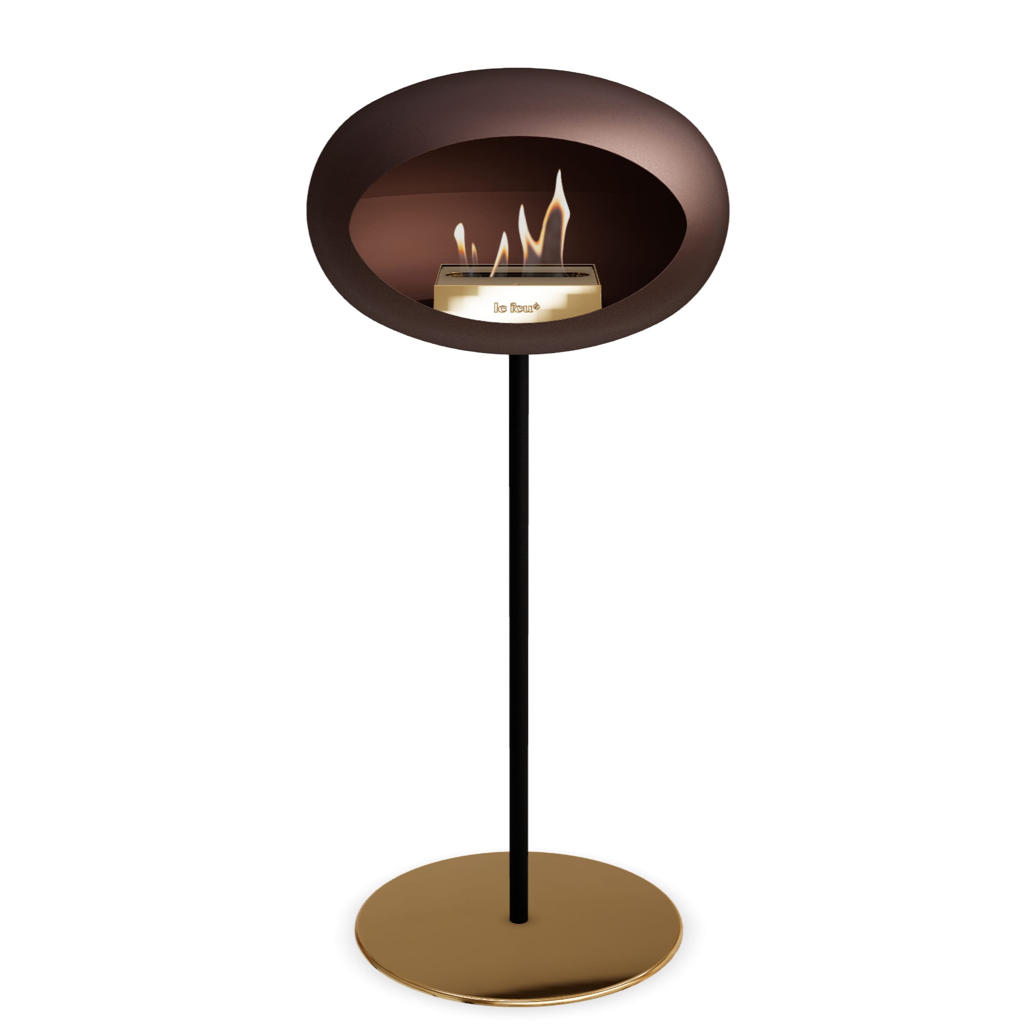 Le Feu Steel High Dome - Mocca