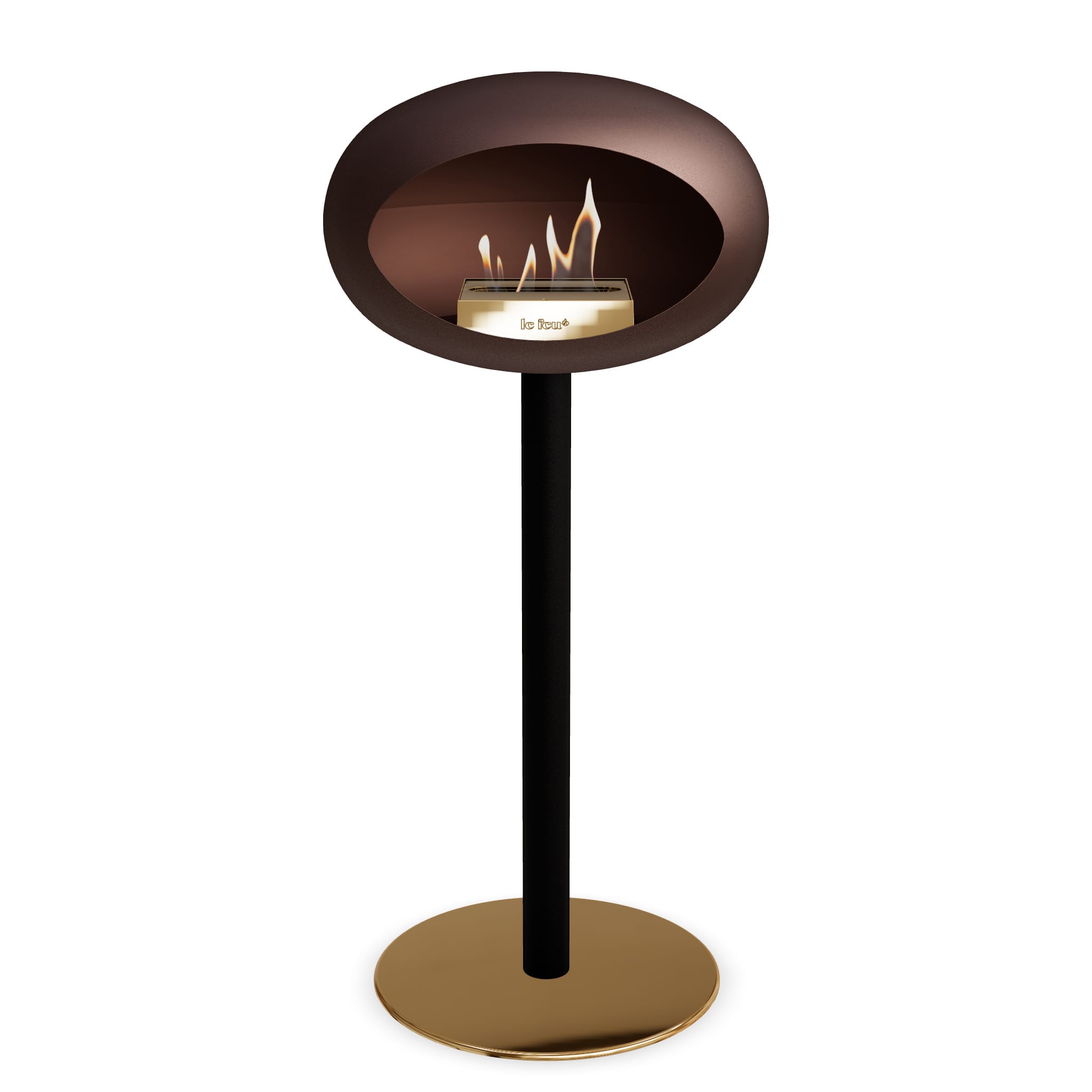 Le Feu Steel High Dome - Mocca