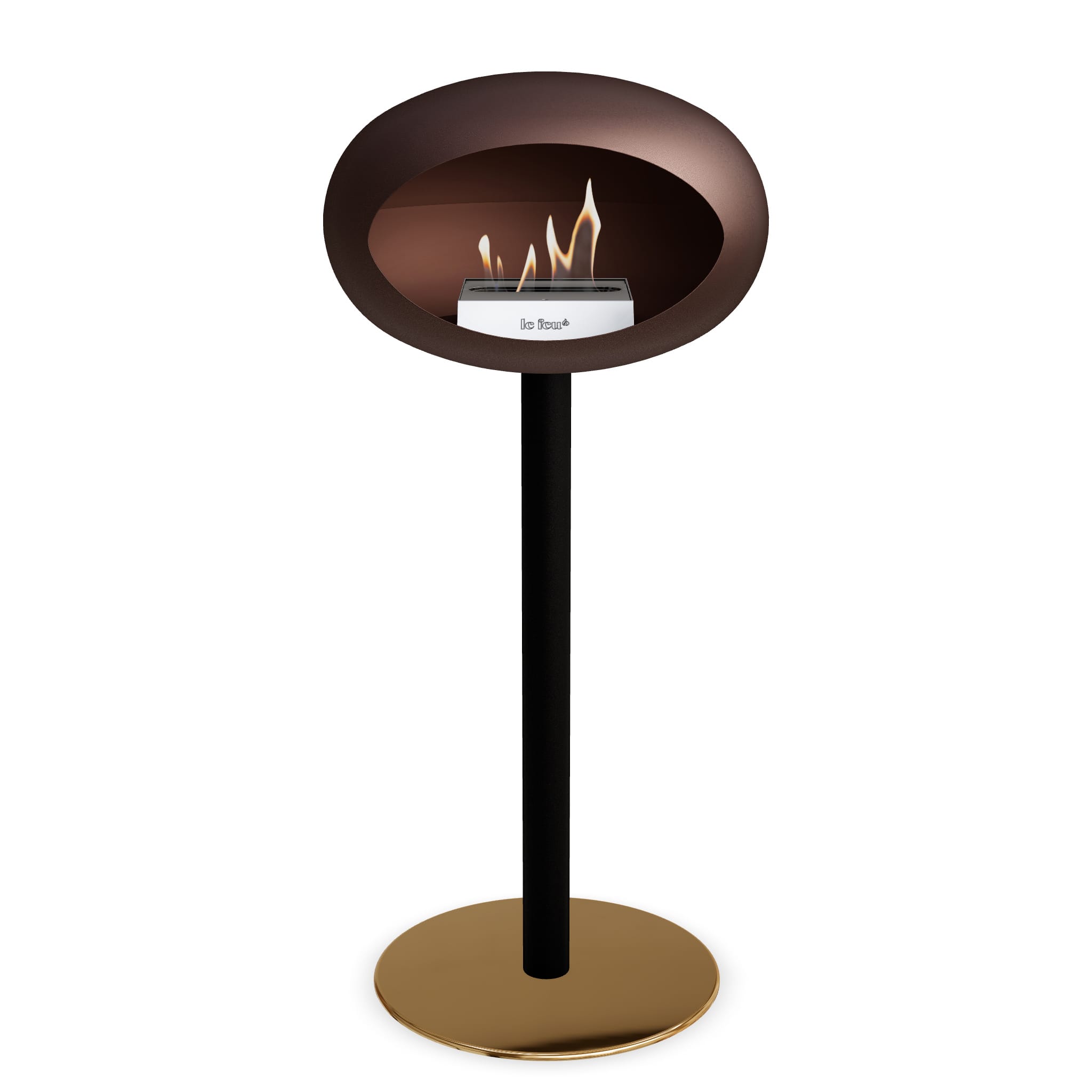 Le Feu Steel High Dome - Mocca