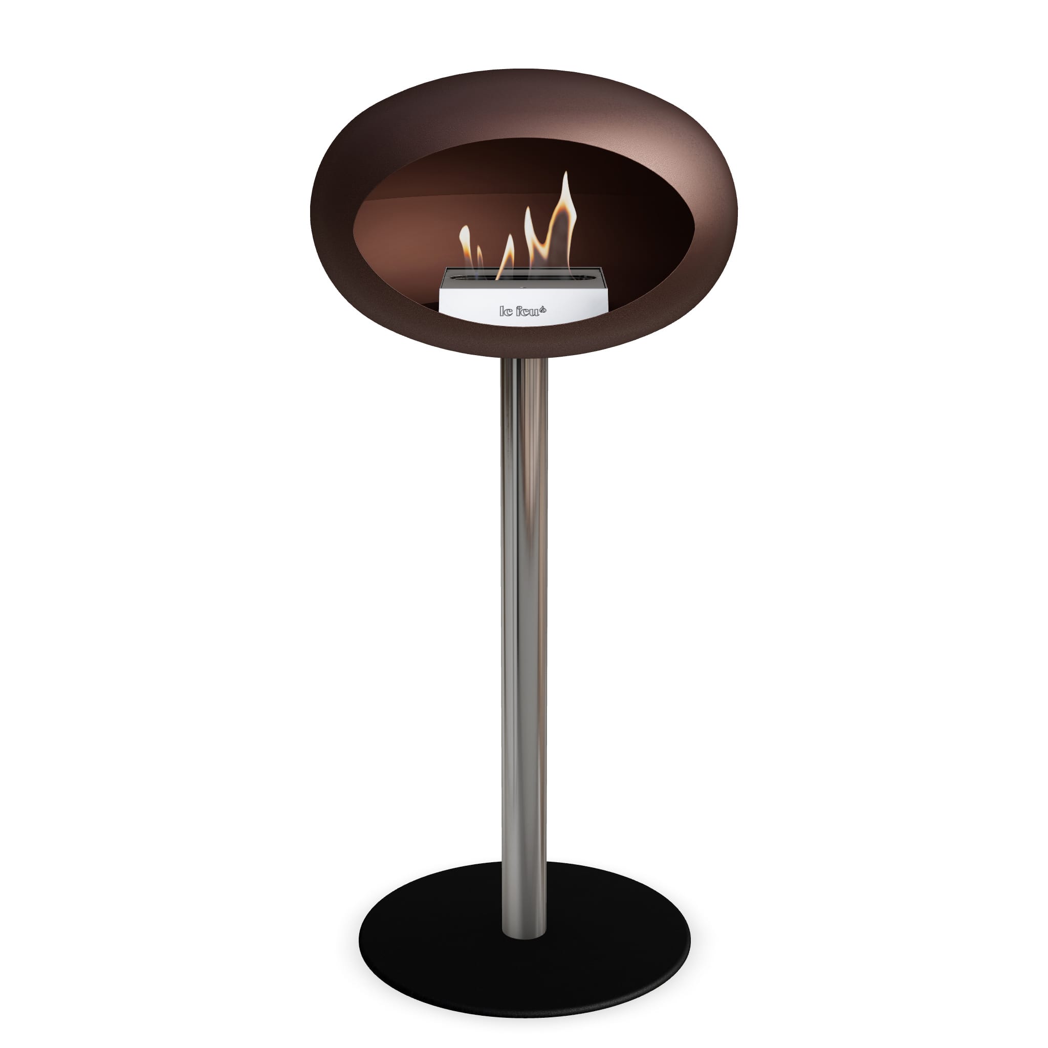 Le Feu Steel High Dome - Mocca