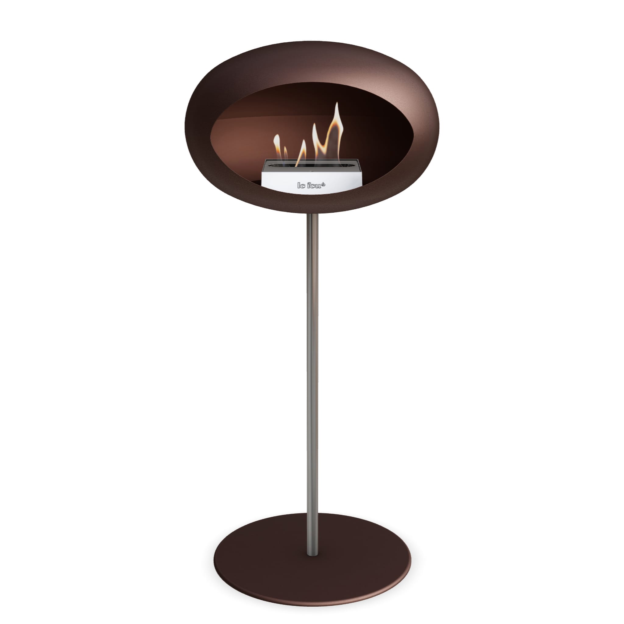 Le Feu Steel High Dome - Mocca