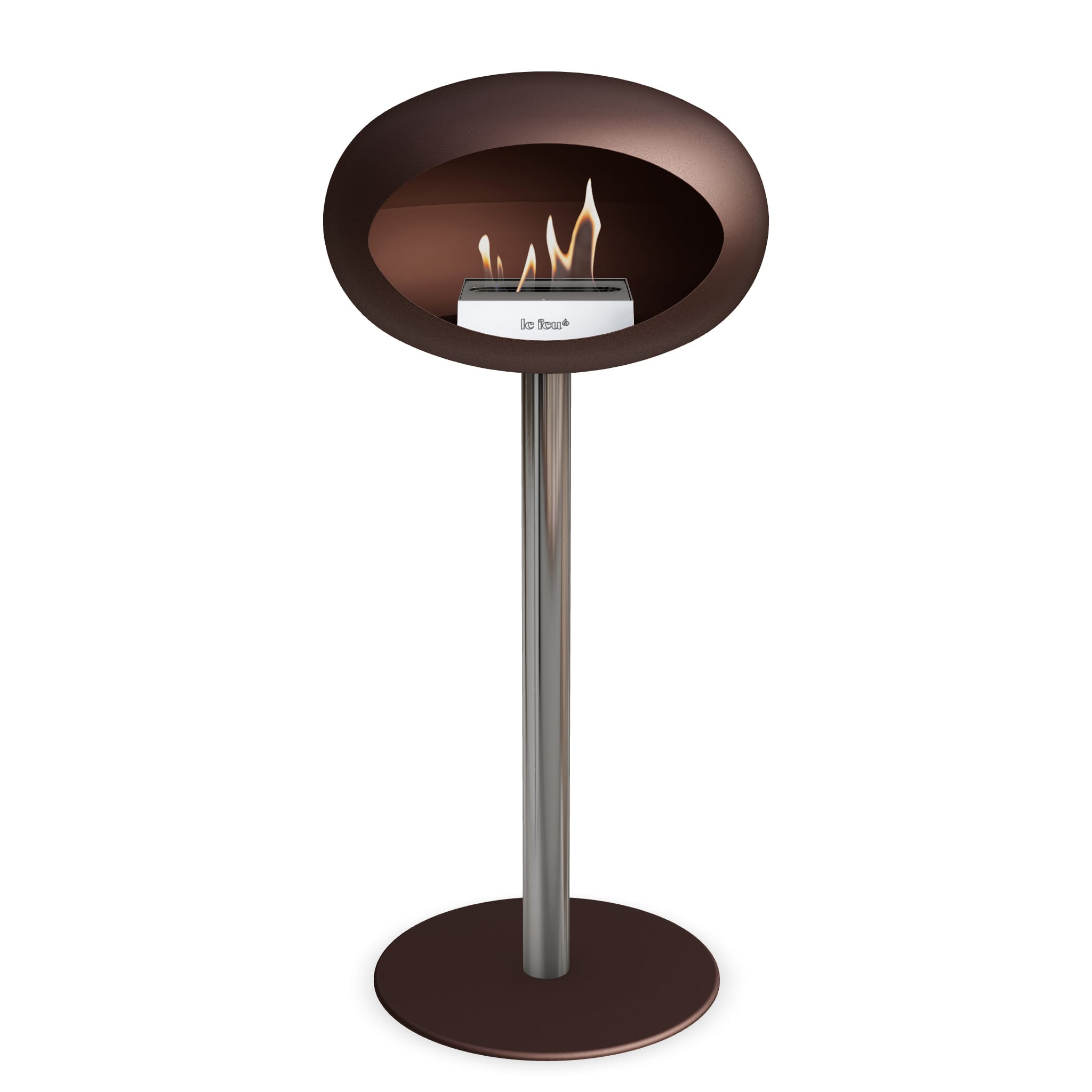 Le Feu Steel High Dome - Mocca