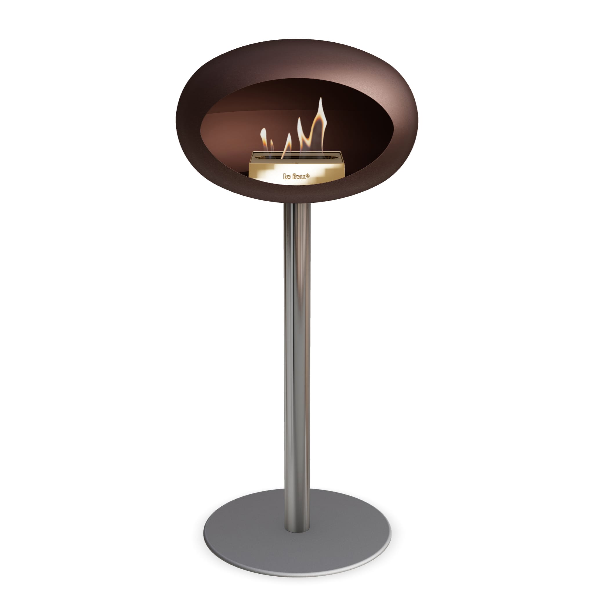 Le Feu Steel High Dome - Mocca