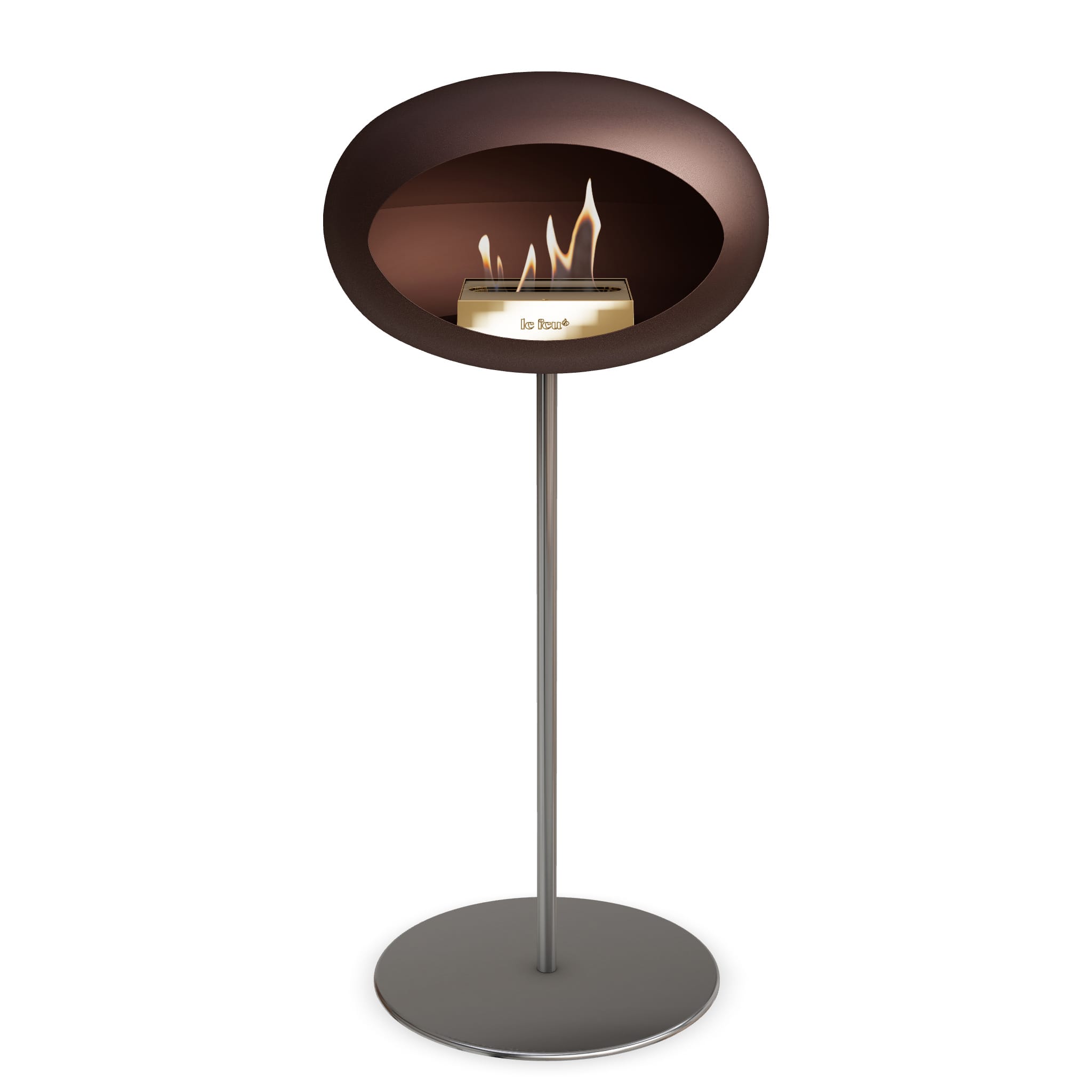 Le Feu Steel High Dome - Mocca