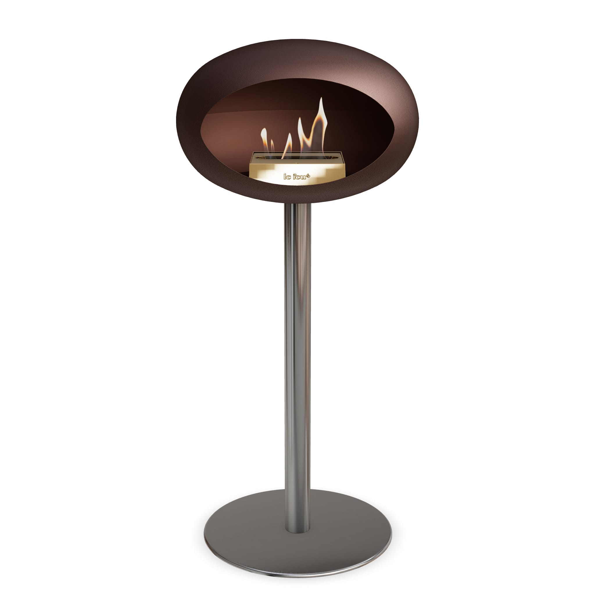 Le Feu Steel High Dome - Mocca