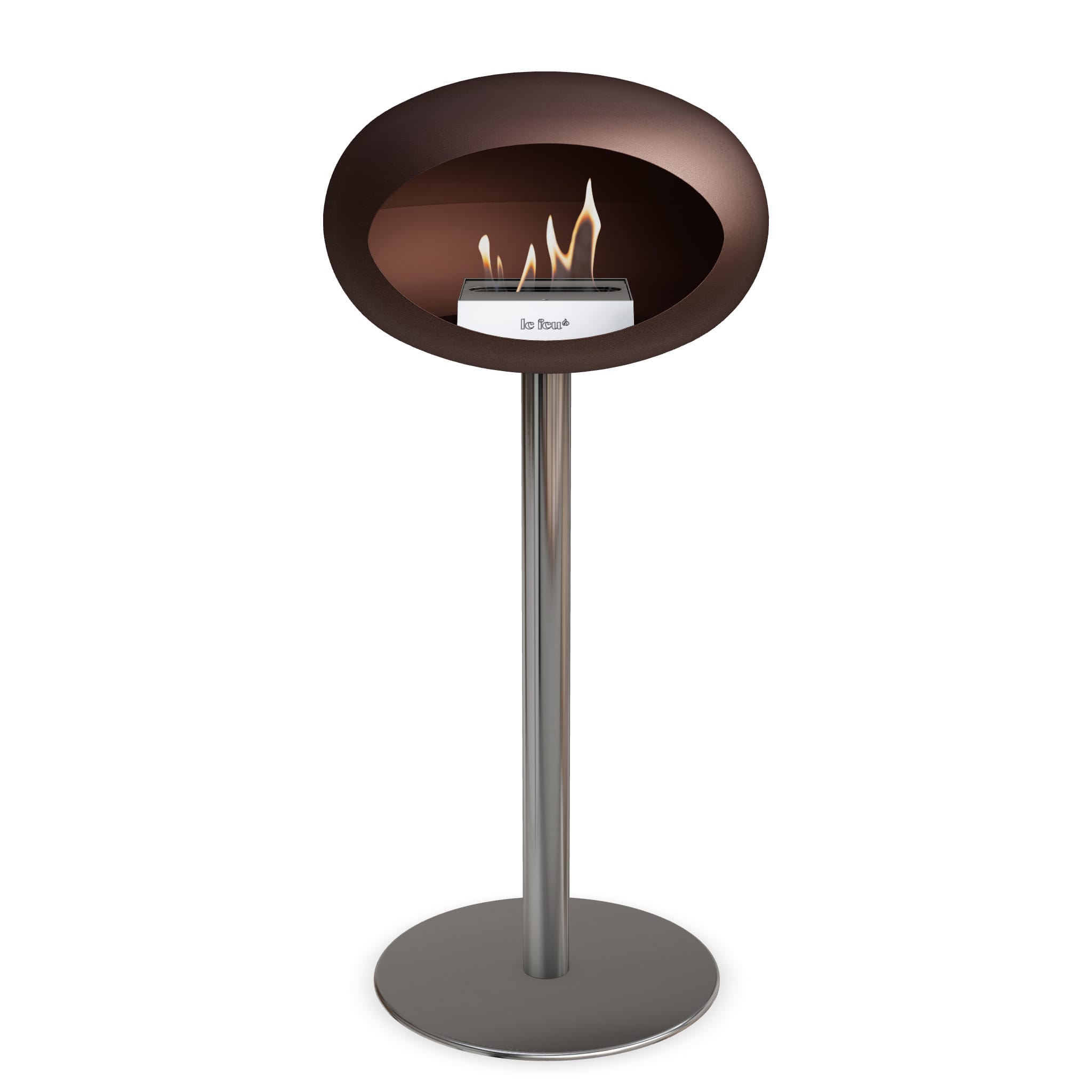 Le Feu Steel High Dome - Mocca