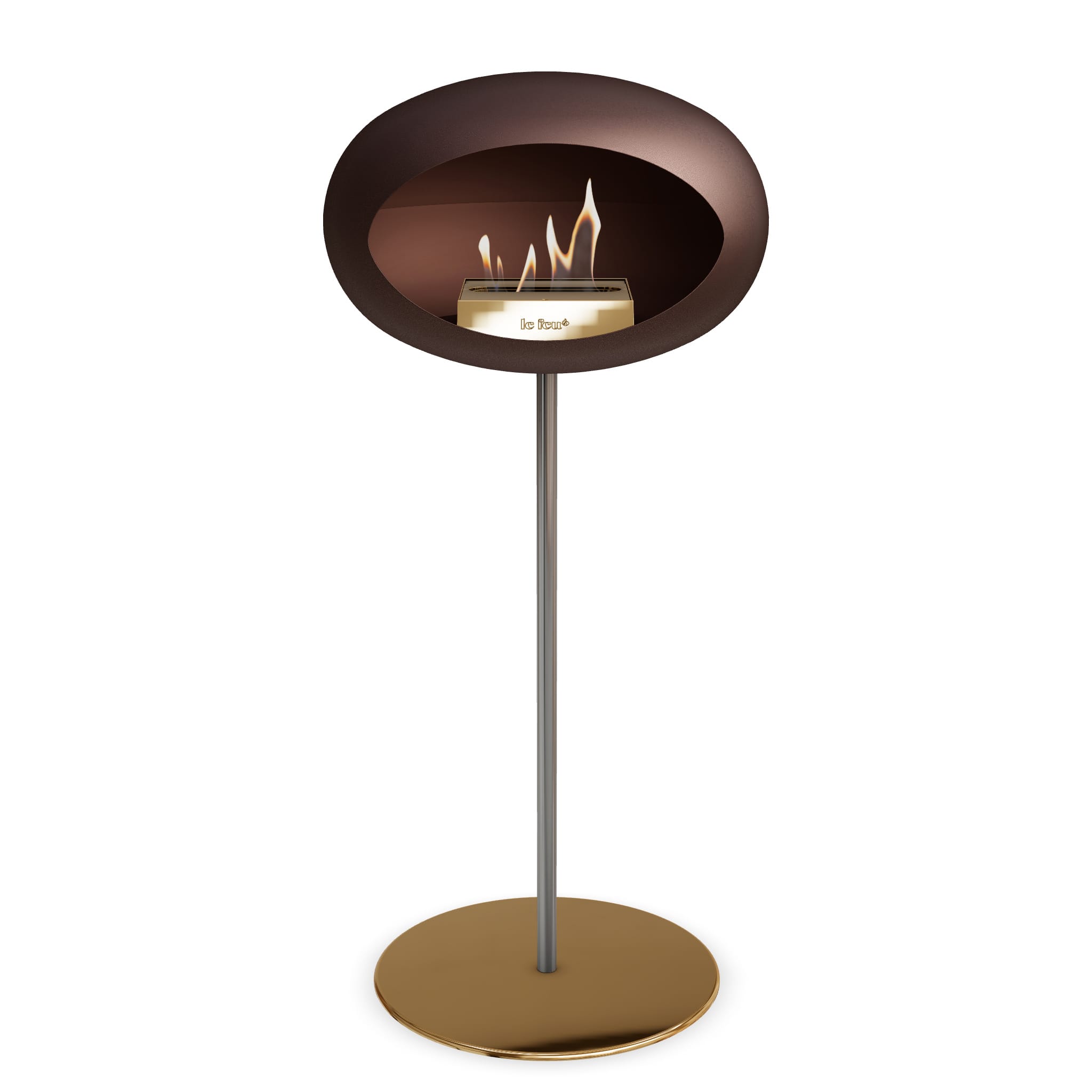 Le Feu Steel High Dome - Mocca