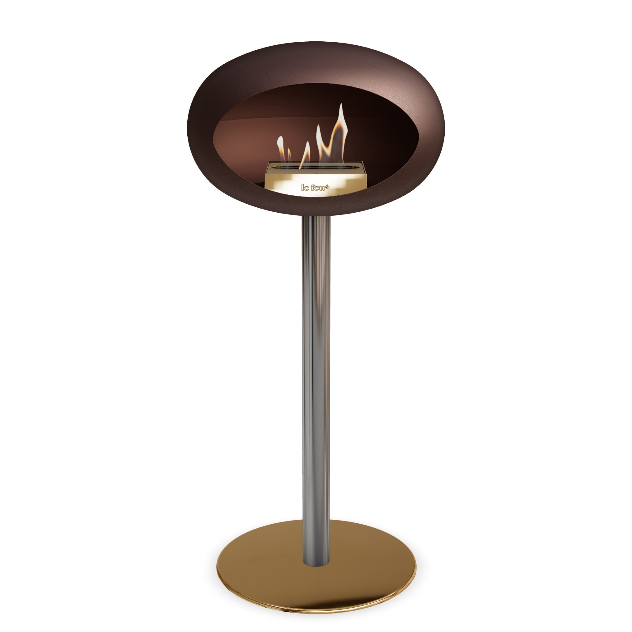 Le Feu Steel High Dome - Mocca