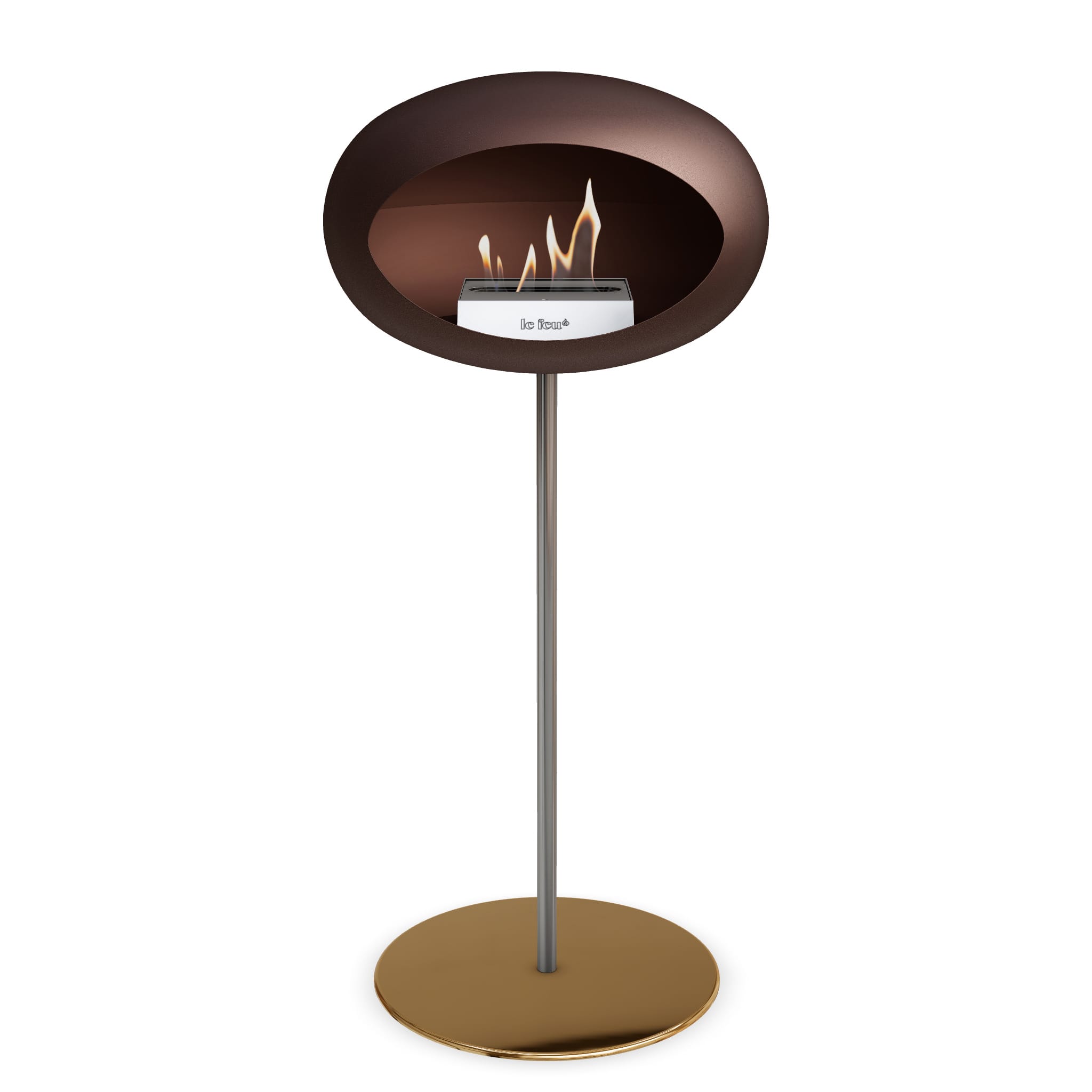Le Feu Steel High Dome - Mocca