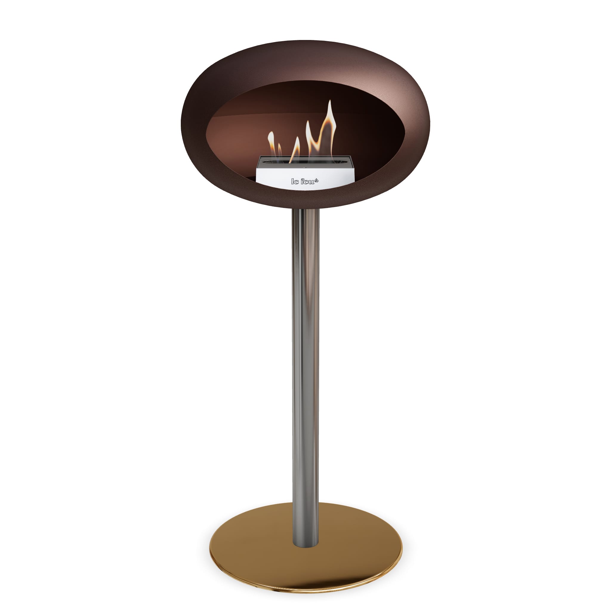Le Feu Steel High Dome - Mocca