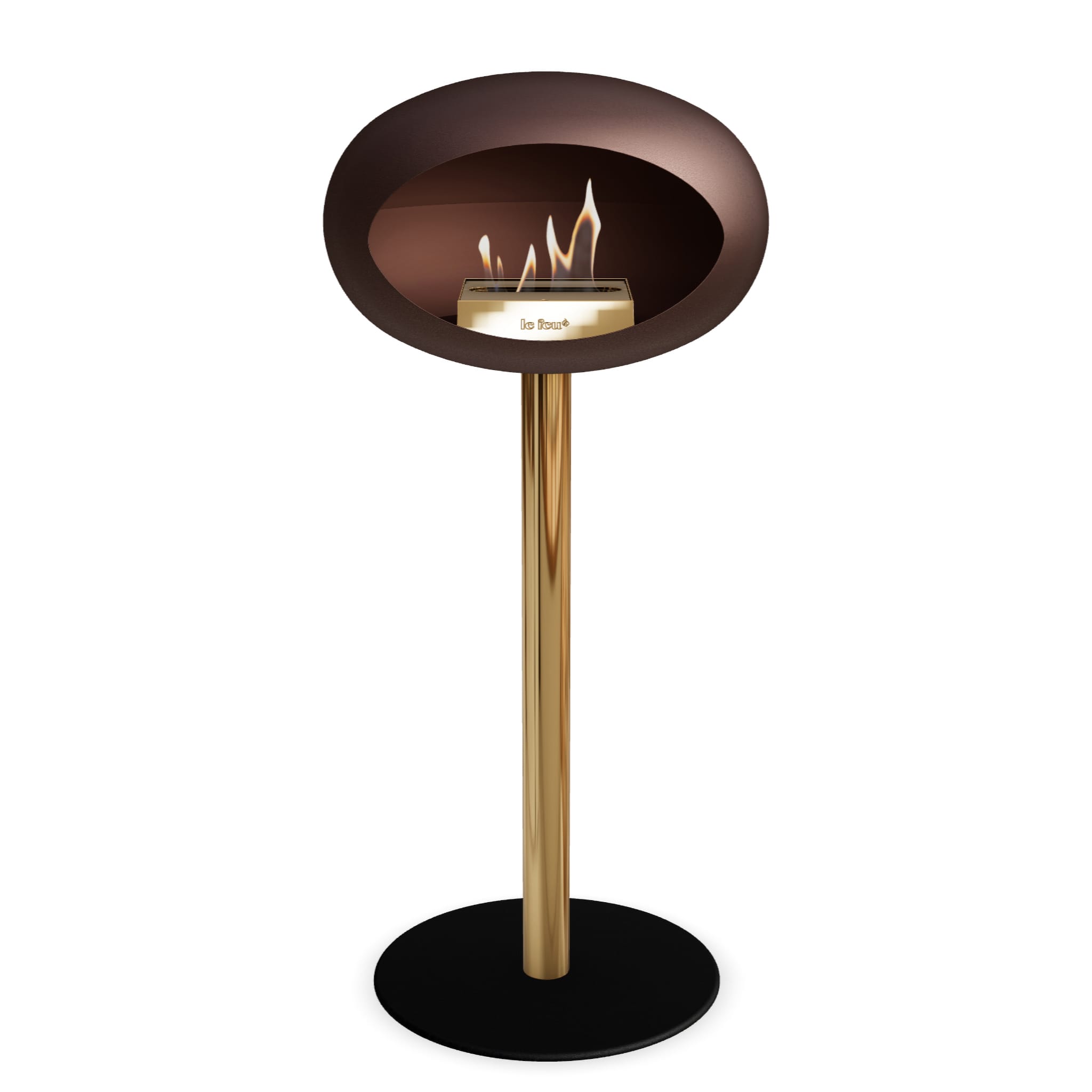 Le Feu Steel High Dome - Mocca