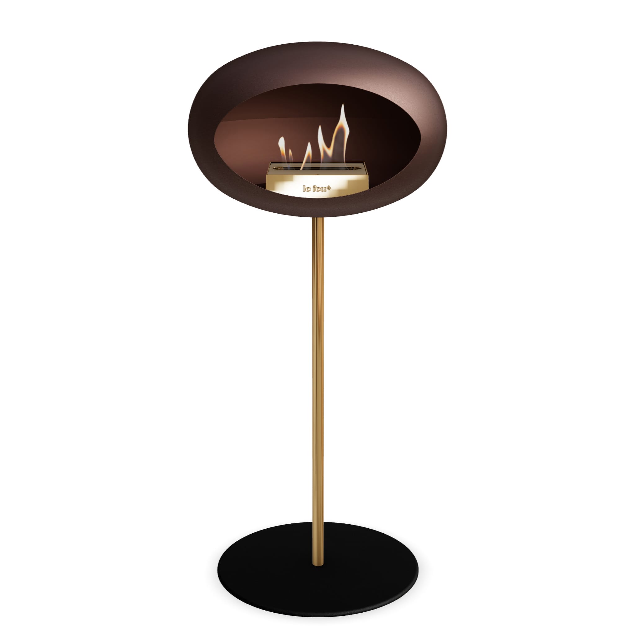 Le Feu Steel High Dome - Mocca