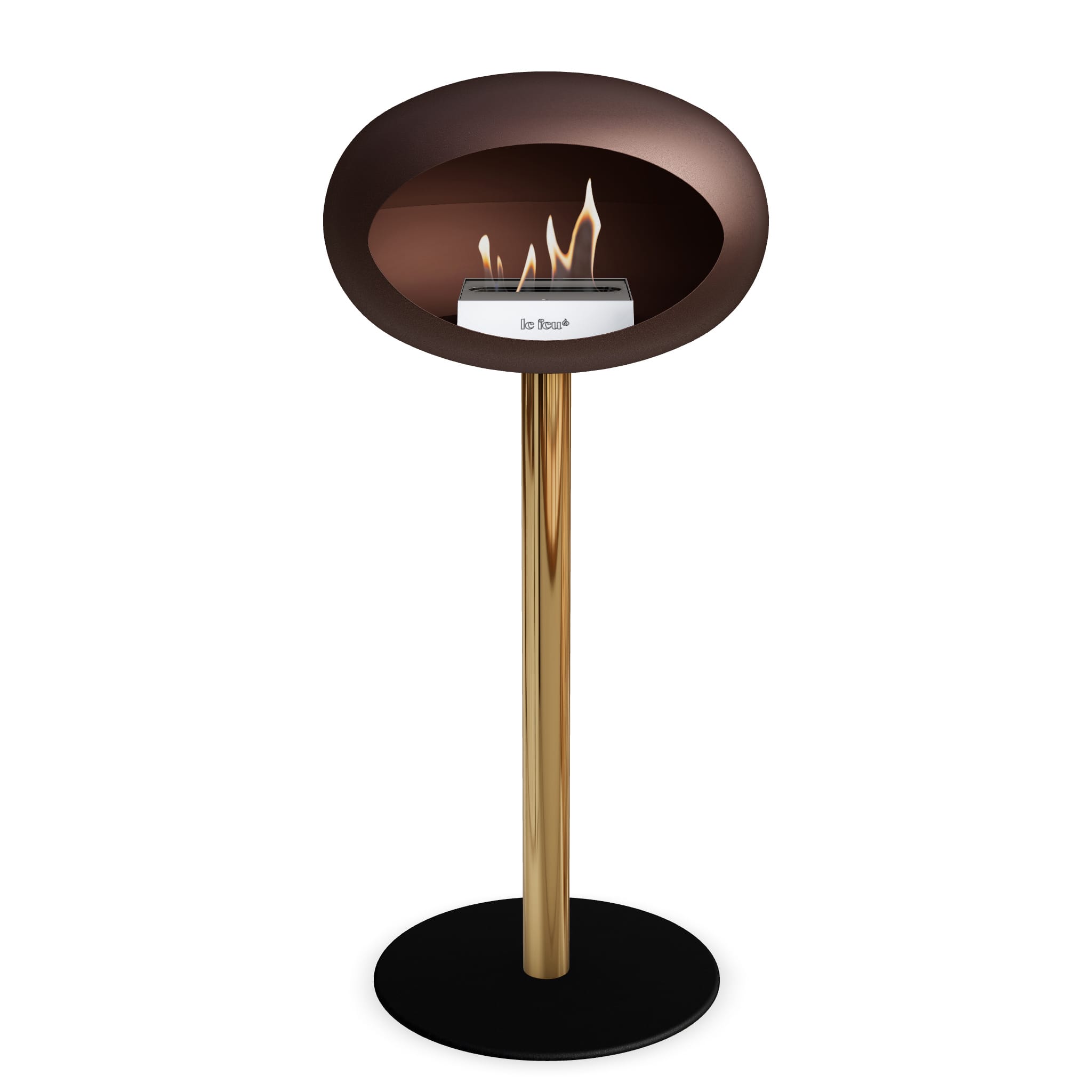 Le Feu Steel High Dome - Mocca