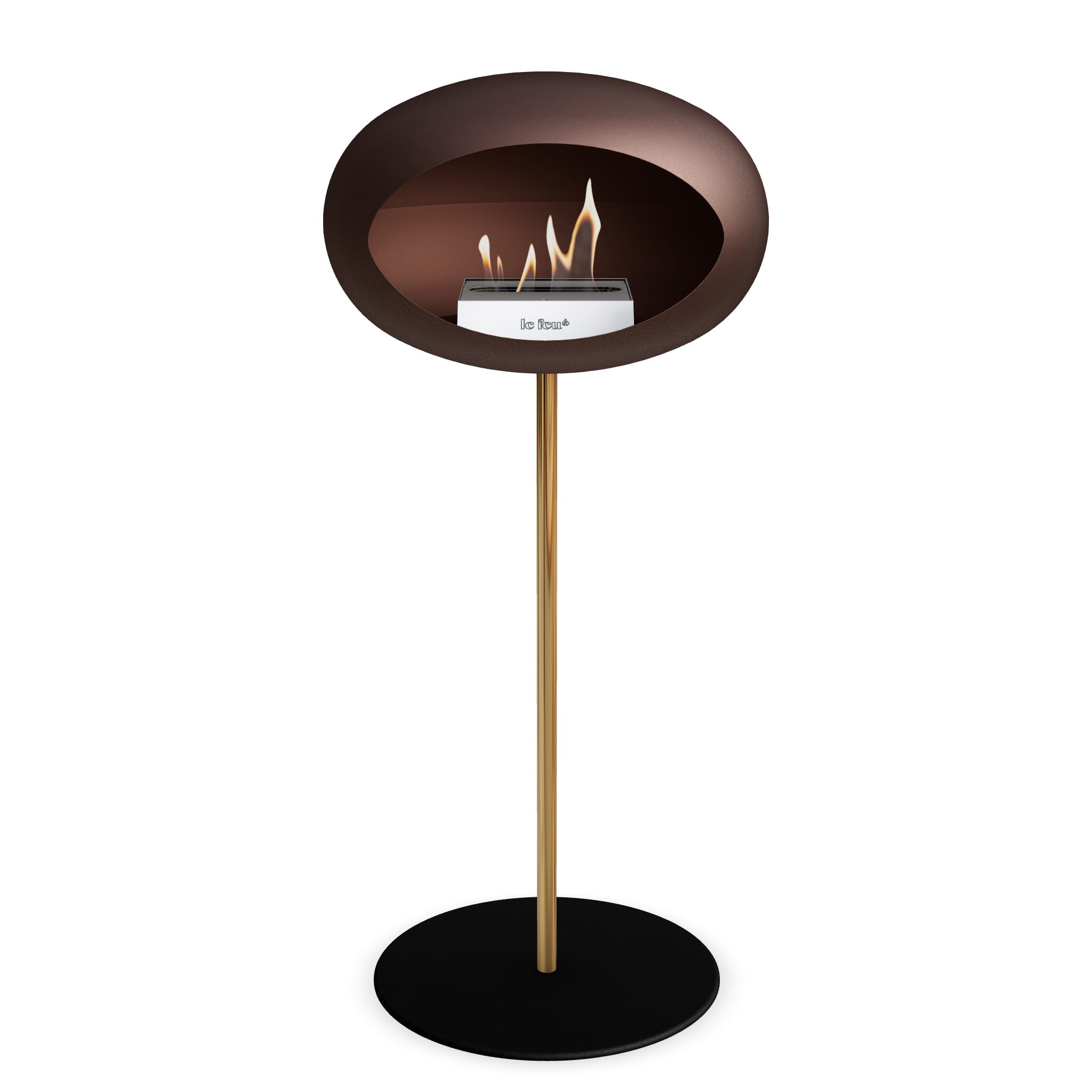 Le Feu Steel High Dome - Mocca