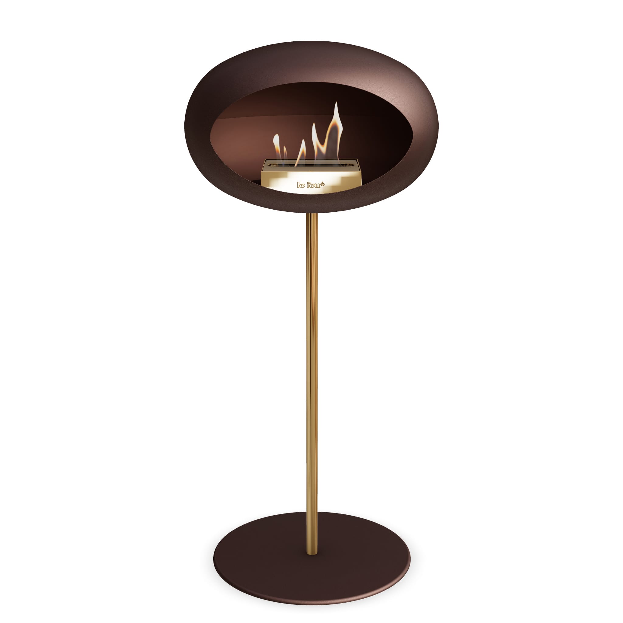 Le Feu Steel High Dome - Mocca