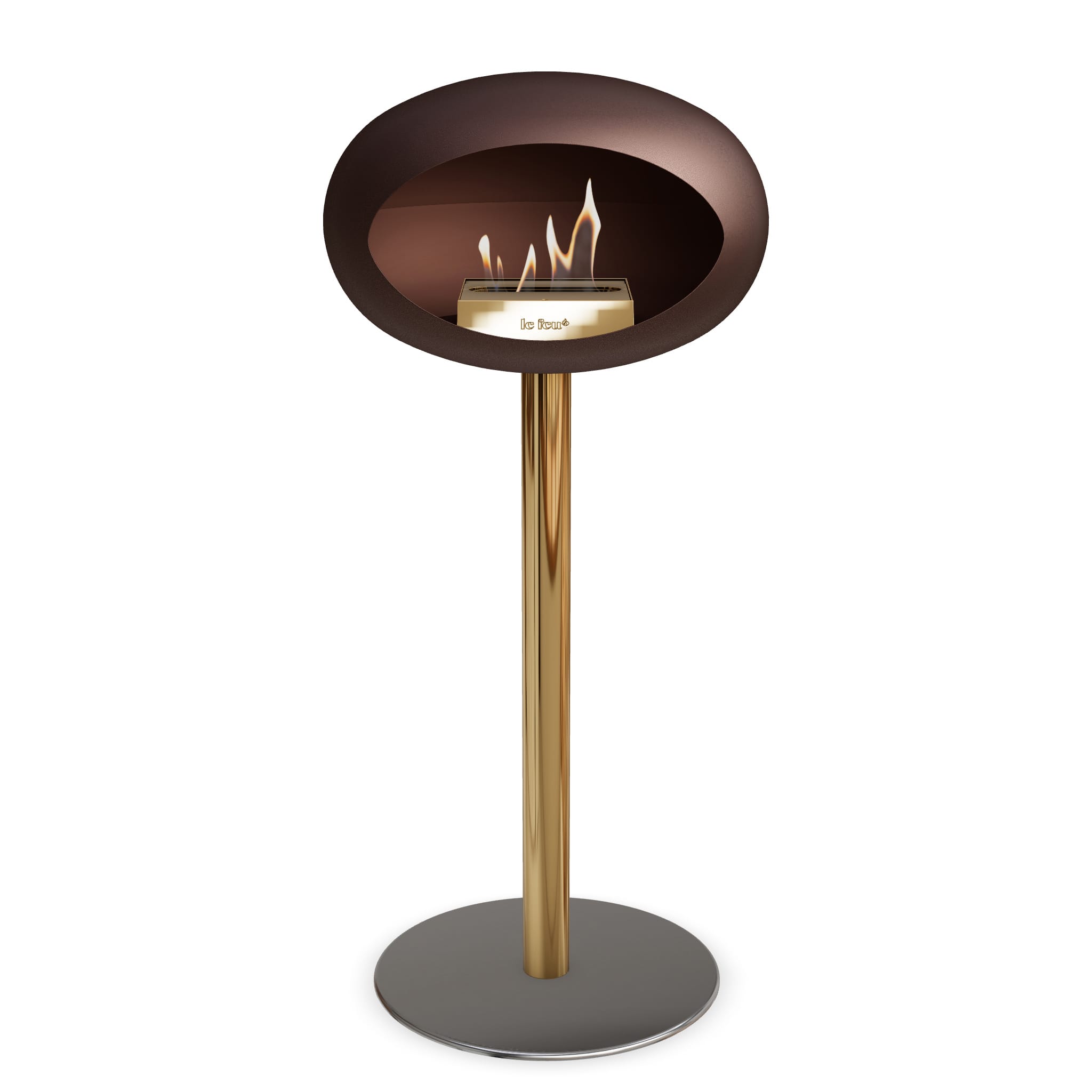 Le Feu Steel High Dome - Mocca