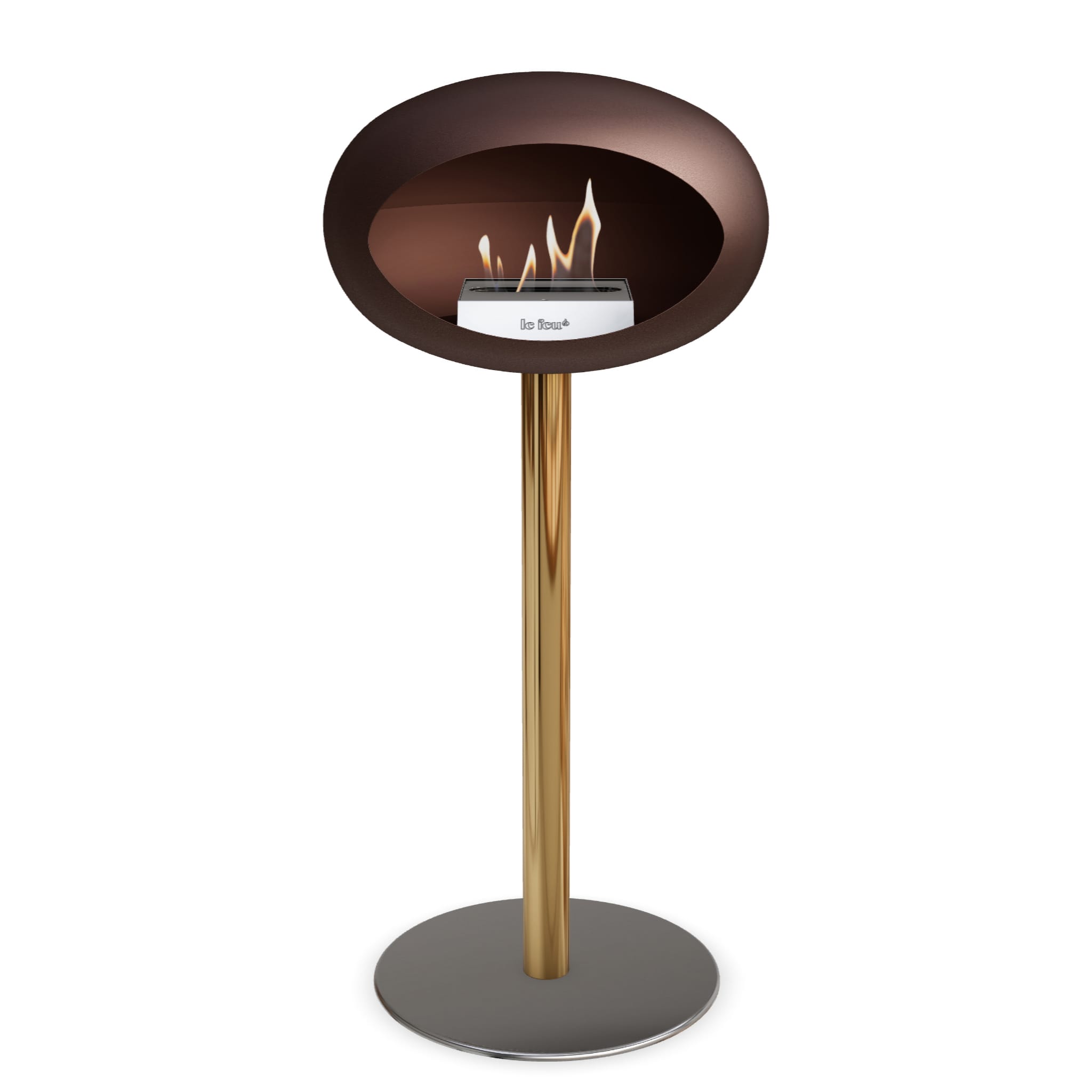 Le Feu Steel High Dome - Mocca