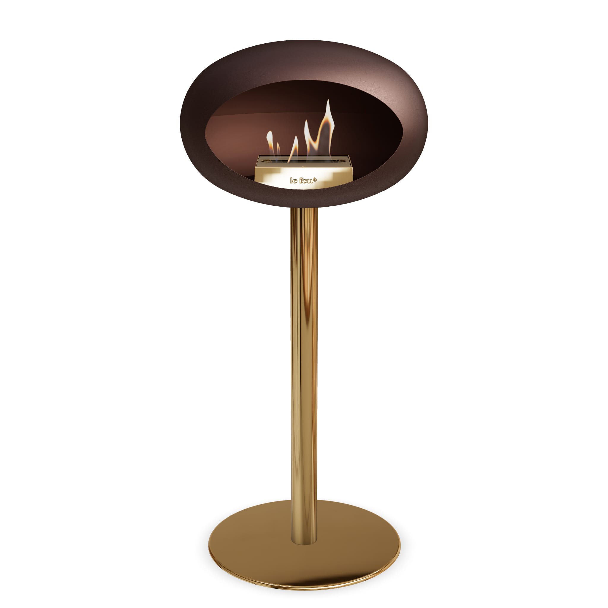 Le Feu Steel High Dome - Mocca