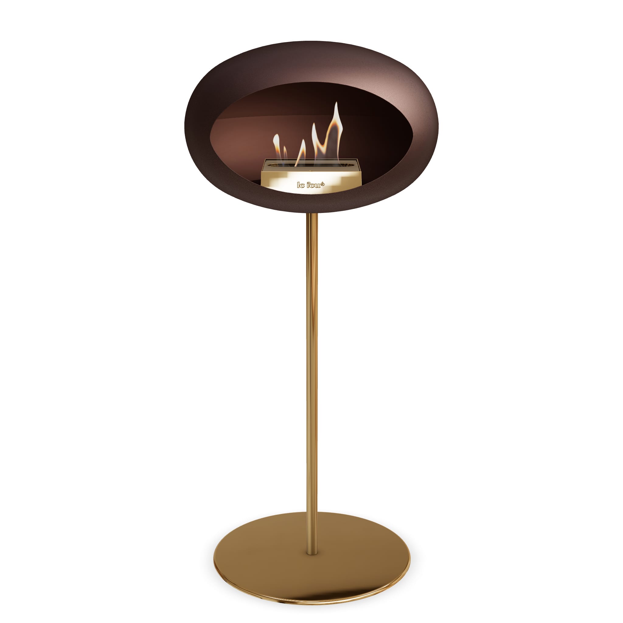 Le Feu Steel High Dome - Mocca