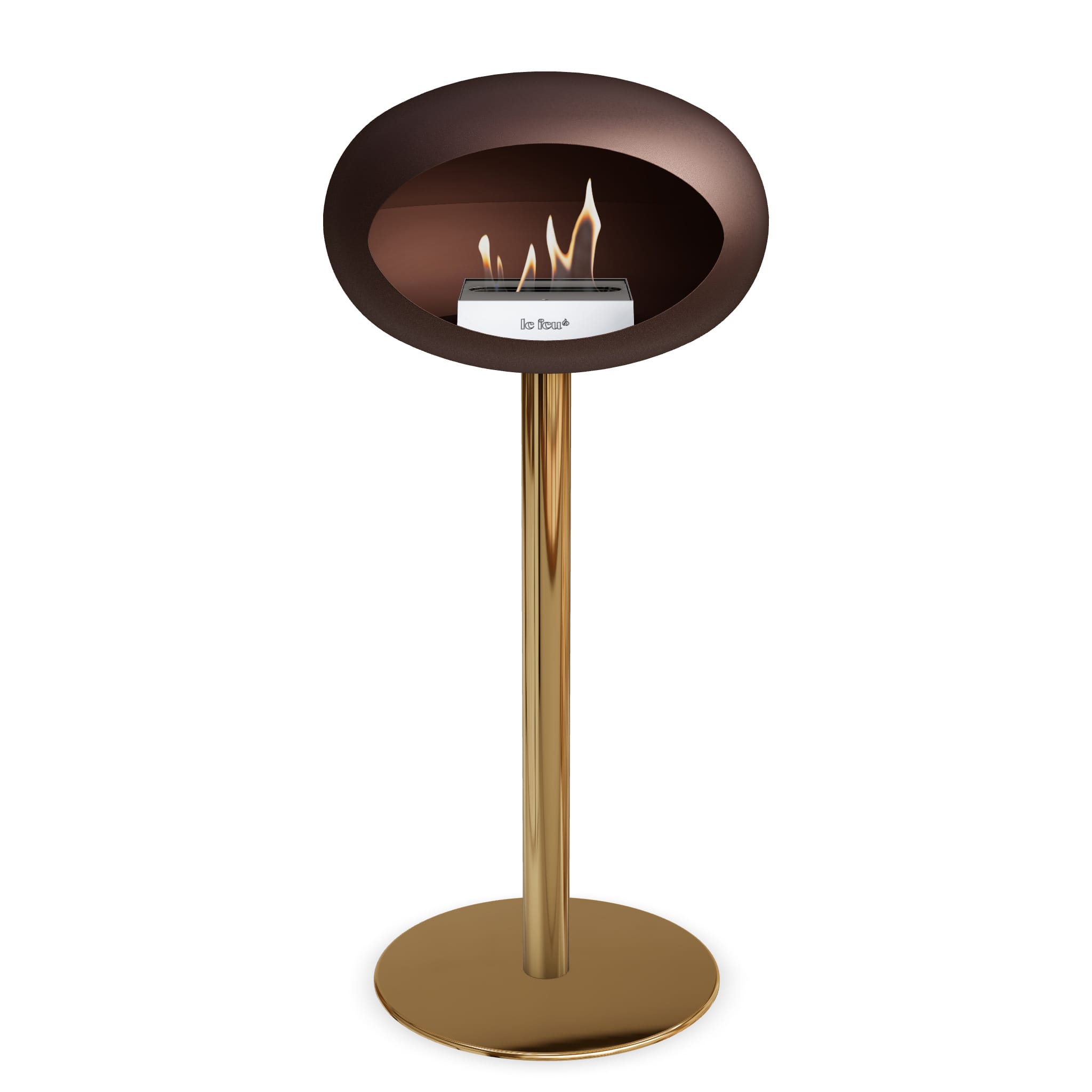 Le Feu Steel High Dome - Mocca