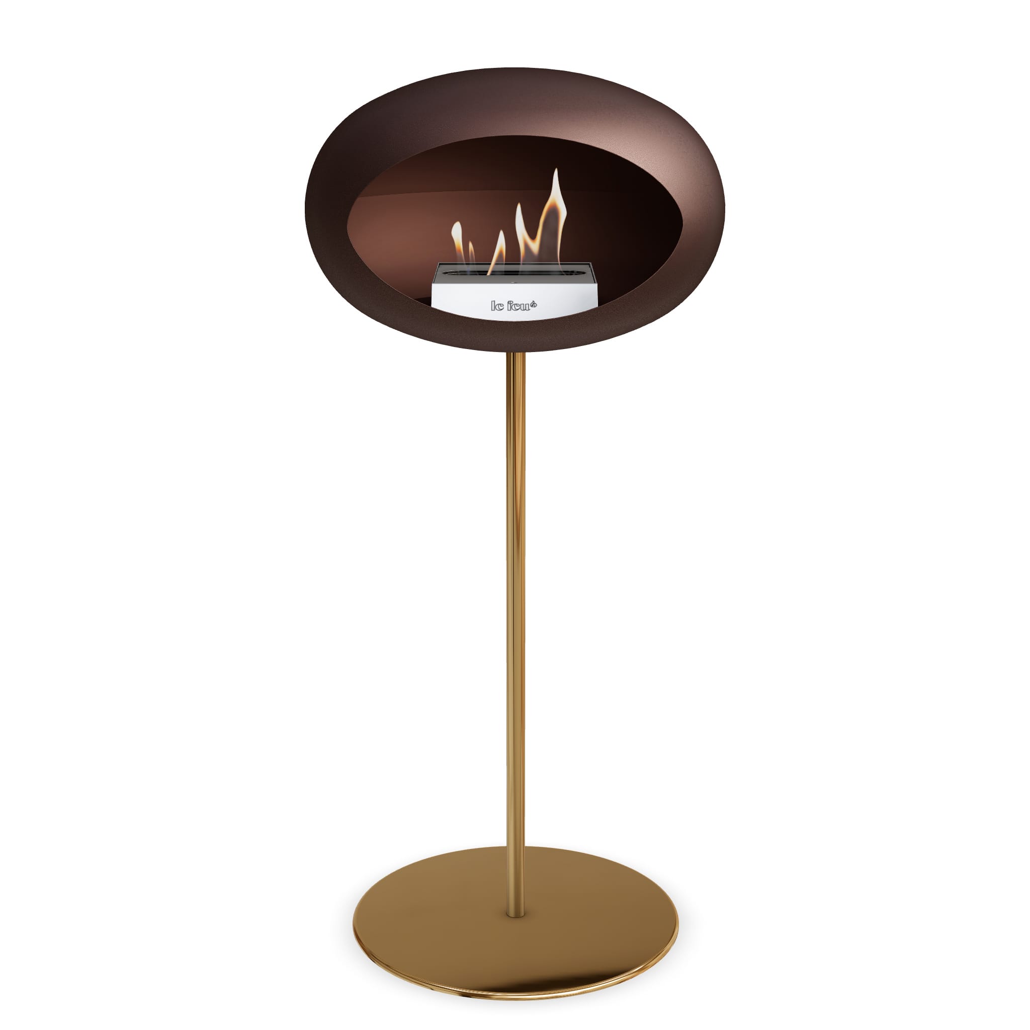 Le Feu Steel High Dome - Mocca