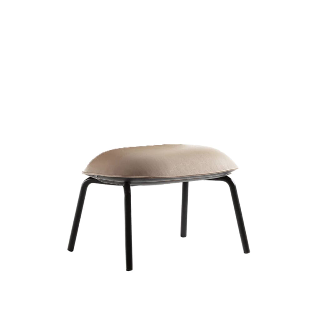 Tasca Lounge Chair & Ottoman - Eco Leather Fabric - Indoor Use